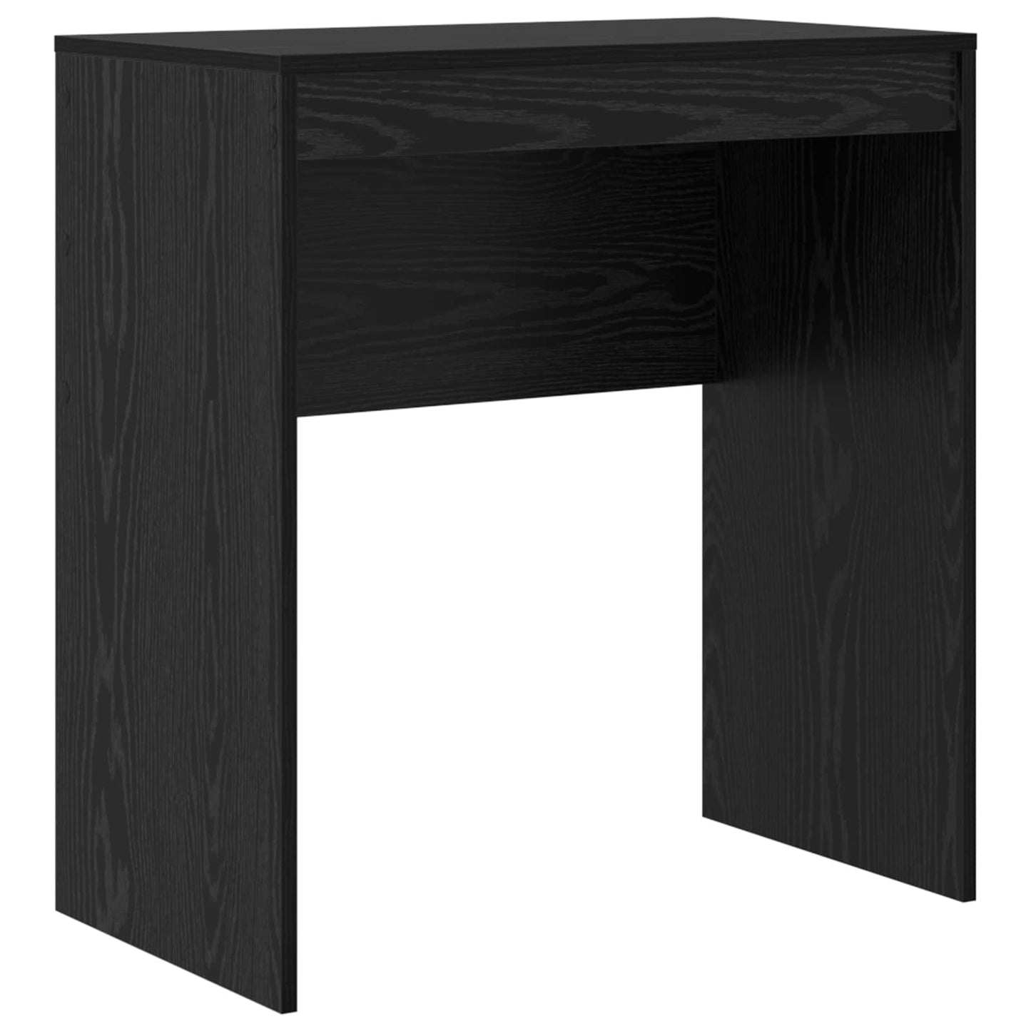 Bureau met lade met plank met opslag 2 pcs Zwart Eiken is nu te koop bij PeponiXL, paradijselijk wonen!