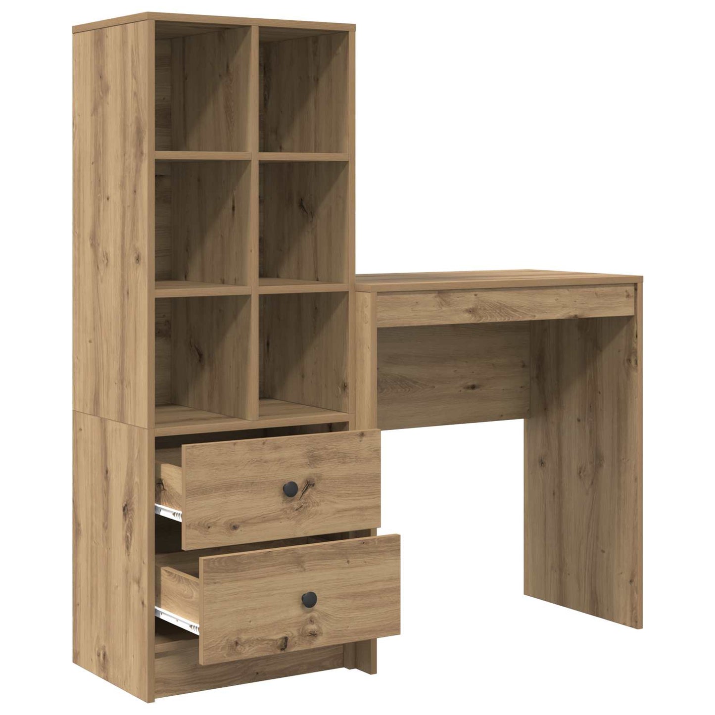 Bureau Artisan Eiken 115,5 x 40 x 127 cm 2 st