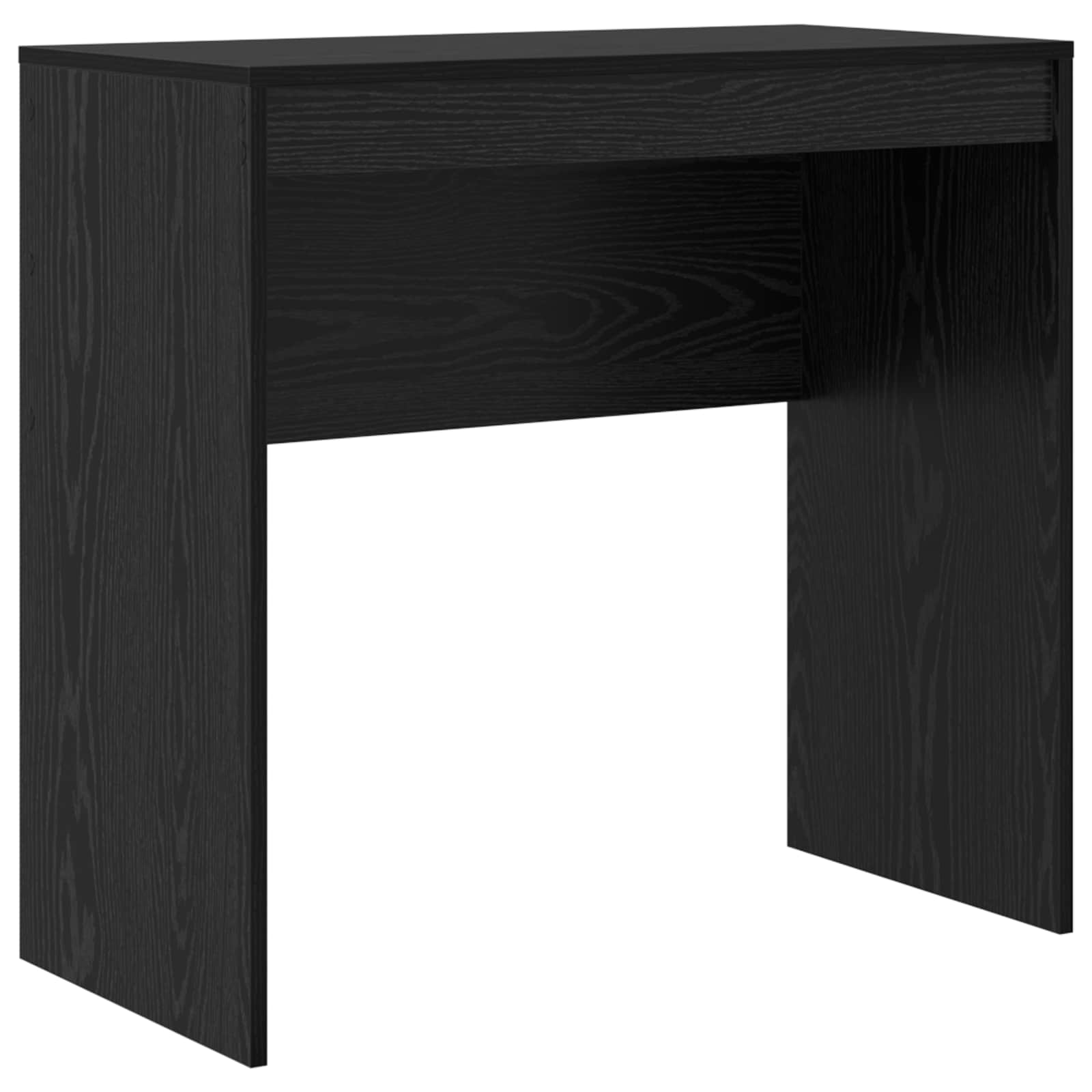Bureau met lade met plank met opslag 2 pcs Zwart Eiken is nu te koop bij PeponiXL, paradijselijk wonen!
