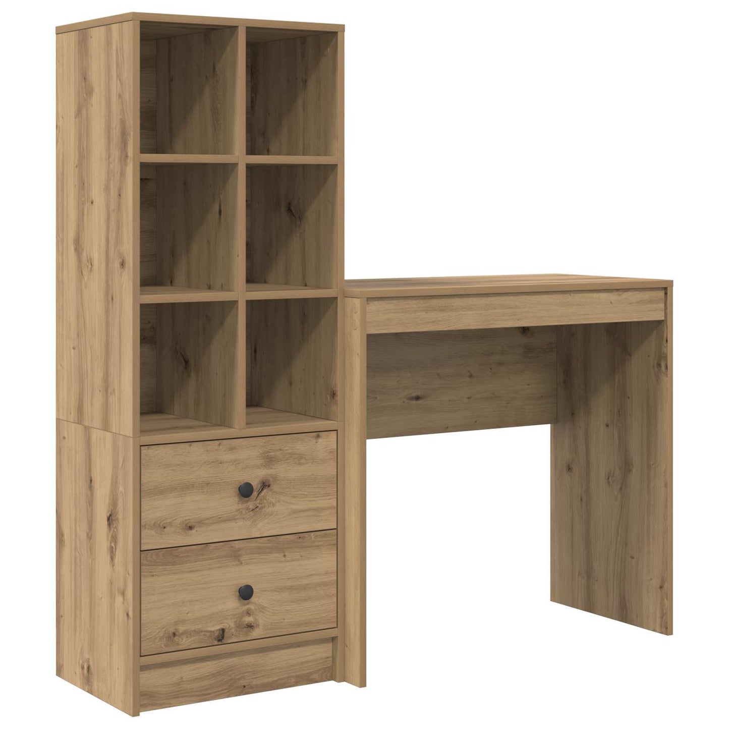 Bureau Artisan Eiken 125,5 x 40 x 127 cm 2 st
