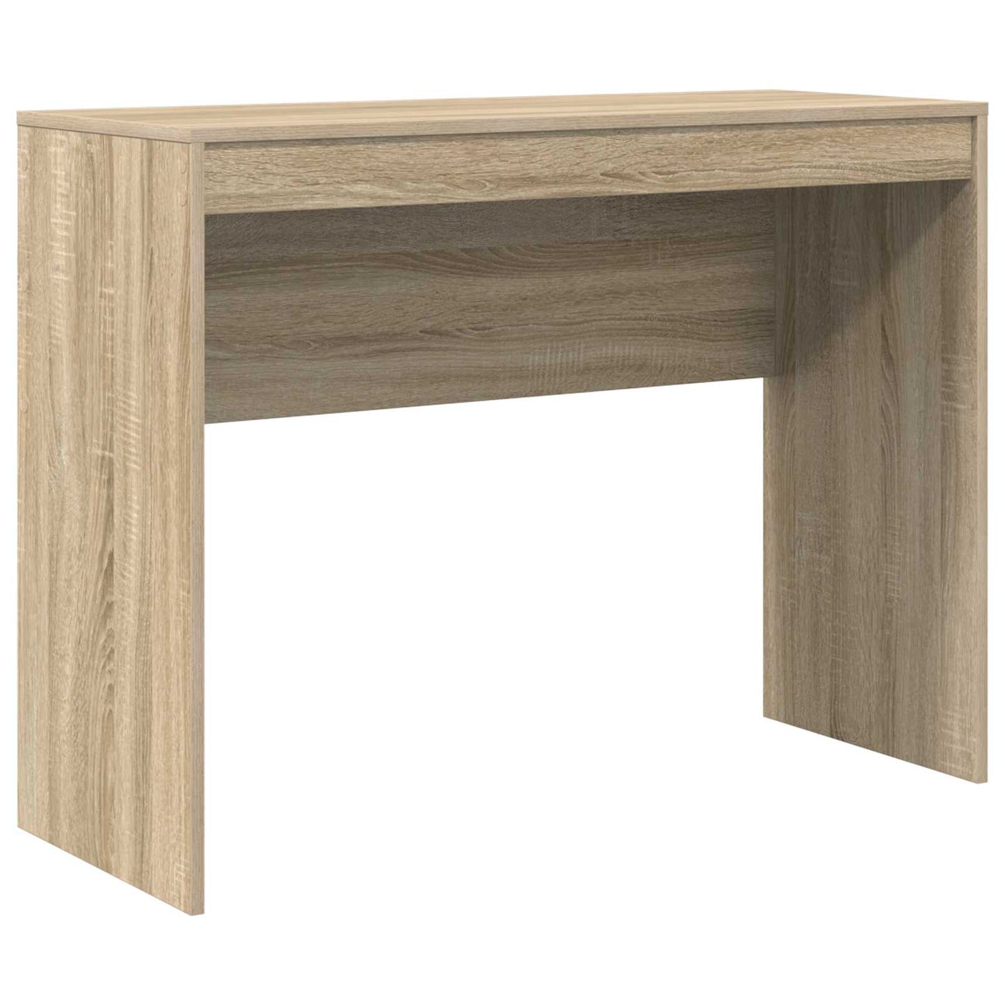 Bureau met lade met plank met opslag 2 pcs Sonoma Eiken is nu te koop bij PeponiXL, paradijselijk wonen!
