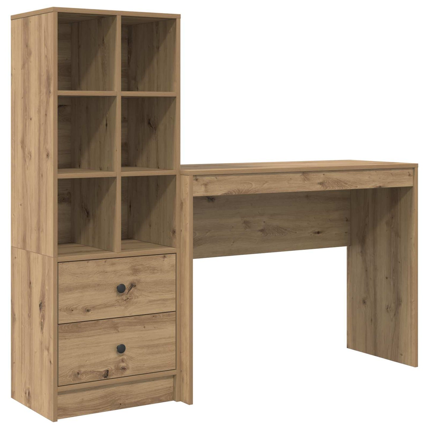 Bureau Artisan Eiken 145,5 x 40 x 127 cm 2 st