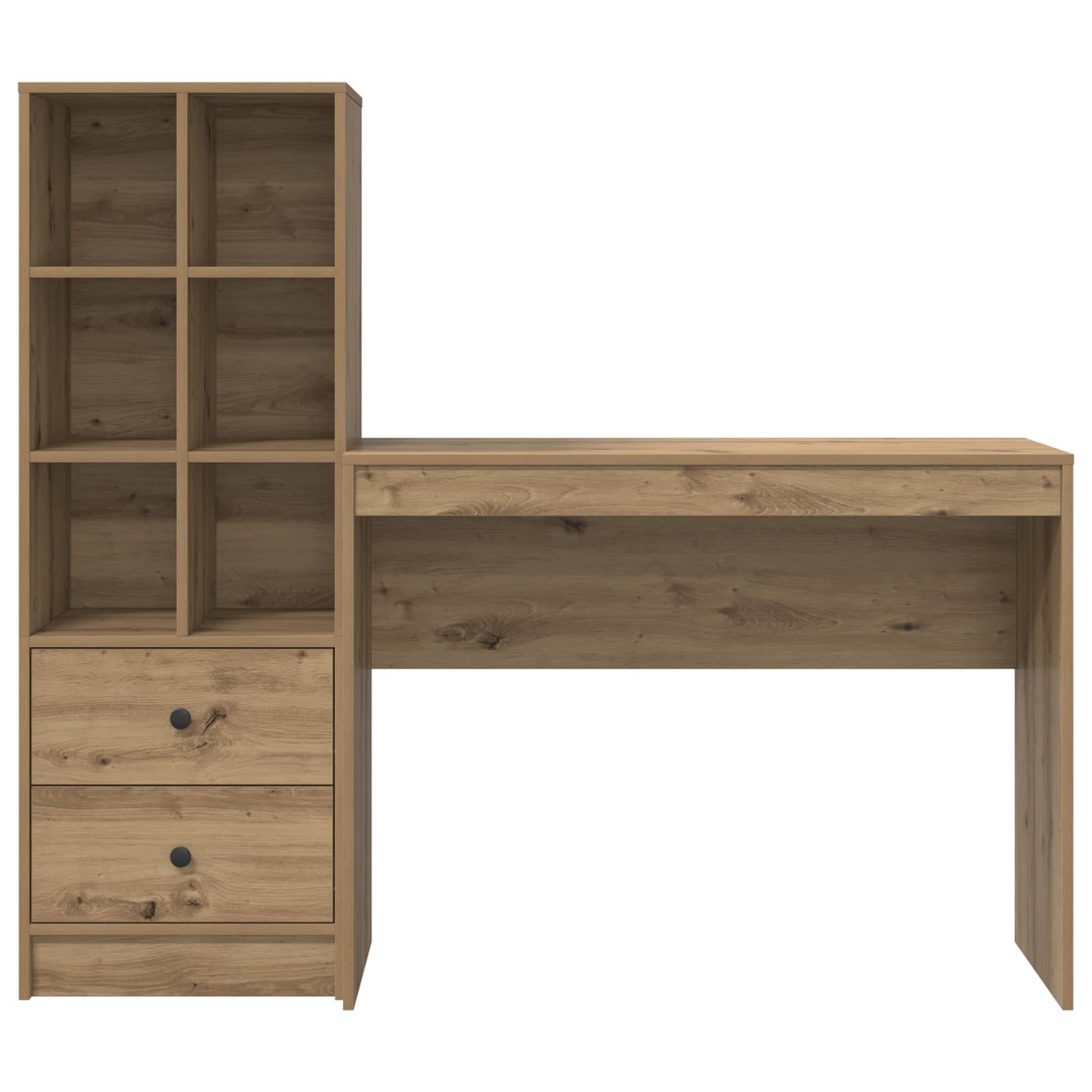 Bureau Artisan Eiken 145,5 x 40 x 127 cm 2 st