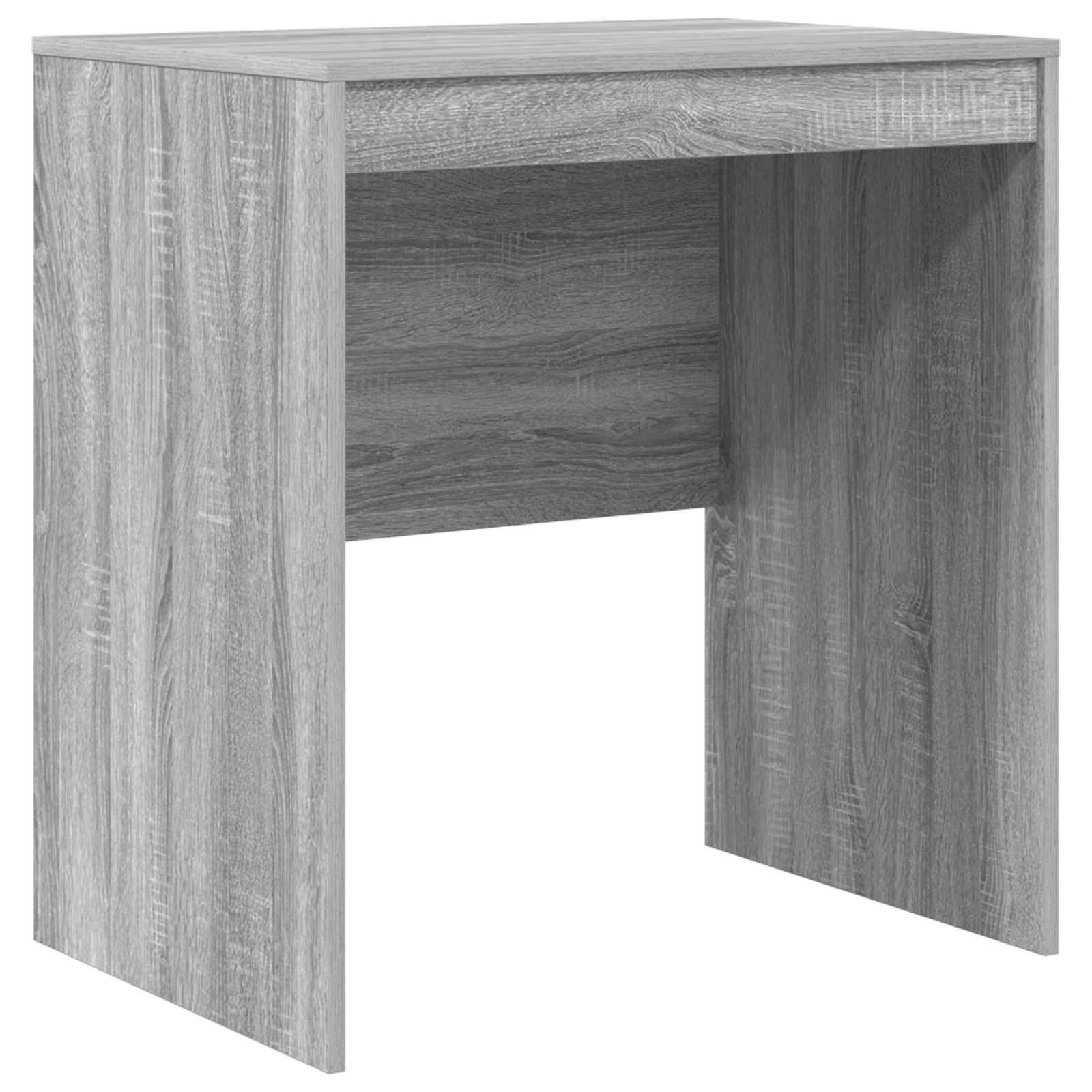 Bureau met lade met plank met opslag 2 pcs Grijs Sonoma is nu te koop bij PeponiXL, paradijselijk wonen!