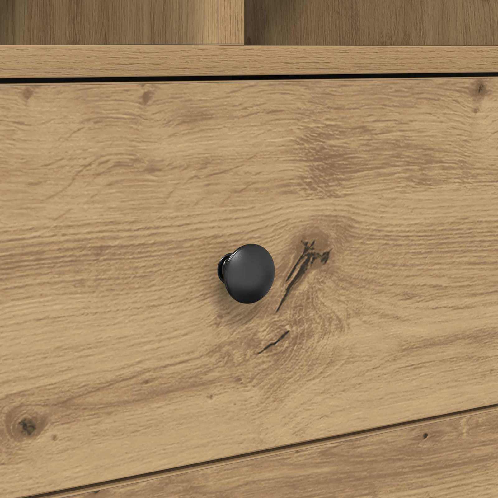 Bureau met lade met plank met opslag 2 pcs Artisan Eiken is nu te koop bij PeponiXL, paradijselijk wonen!