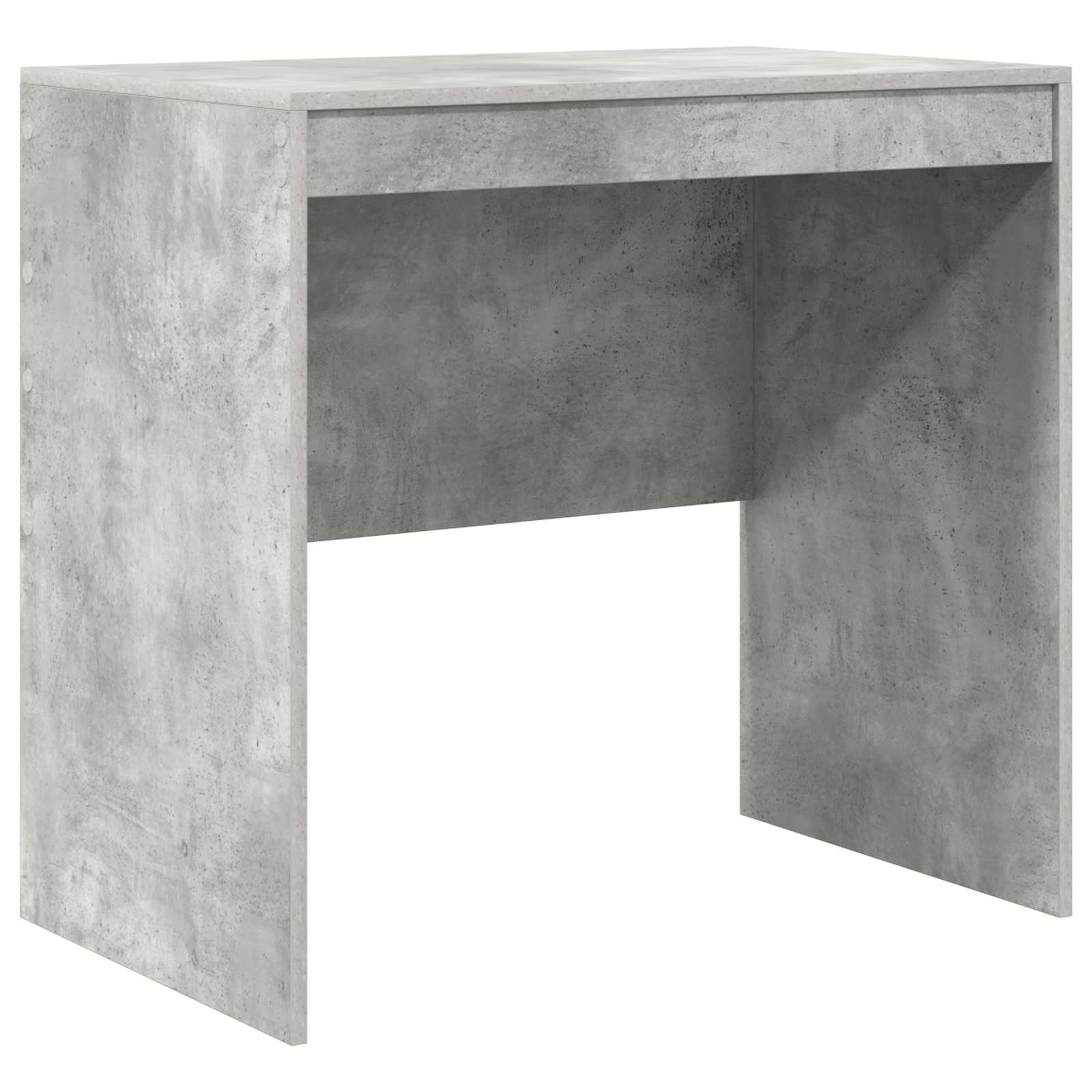 Bureau met lade met plank met opslag 2 pcs Beton Grijs is nu te koop bij PeponiXL, paradijselijk wonen!