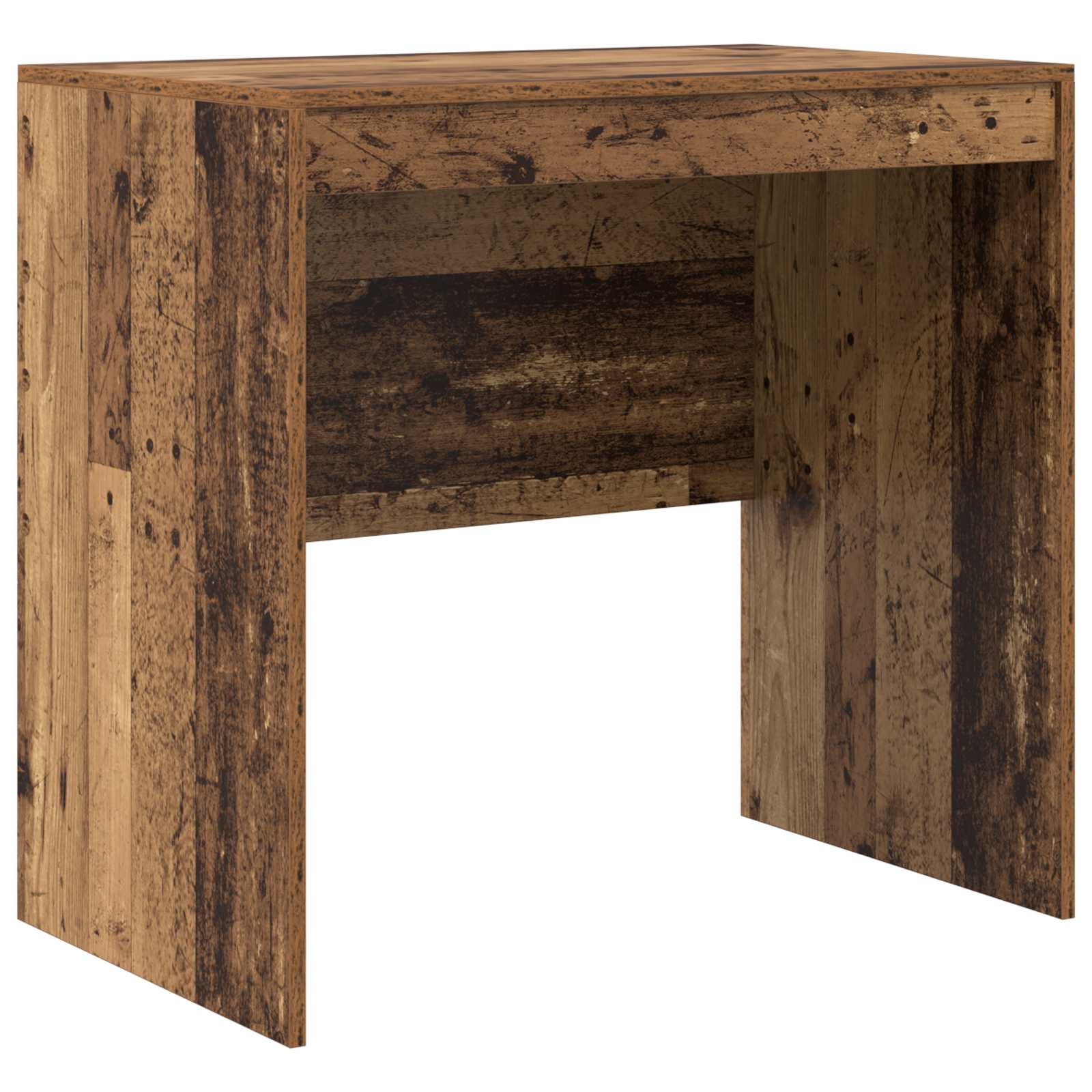 Bureau met lade met plank met opslag 2 pcs Oudhout is nu te koop bij PeponiXL, paradijselijk wonen!