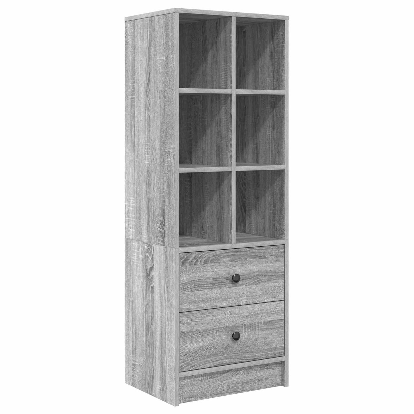 Bureau met lade met plank met opslag 2 pcs Grijs Sonoma is nu te koop bij PeponiXL, paradijselijk wonen!