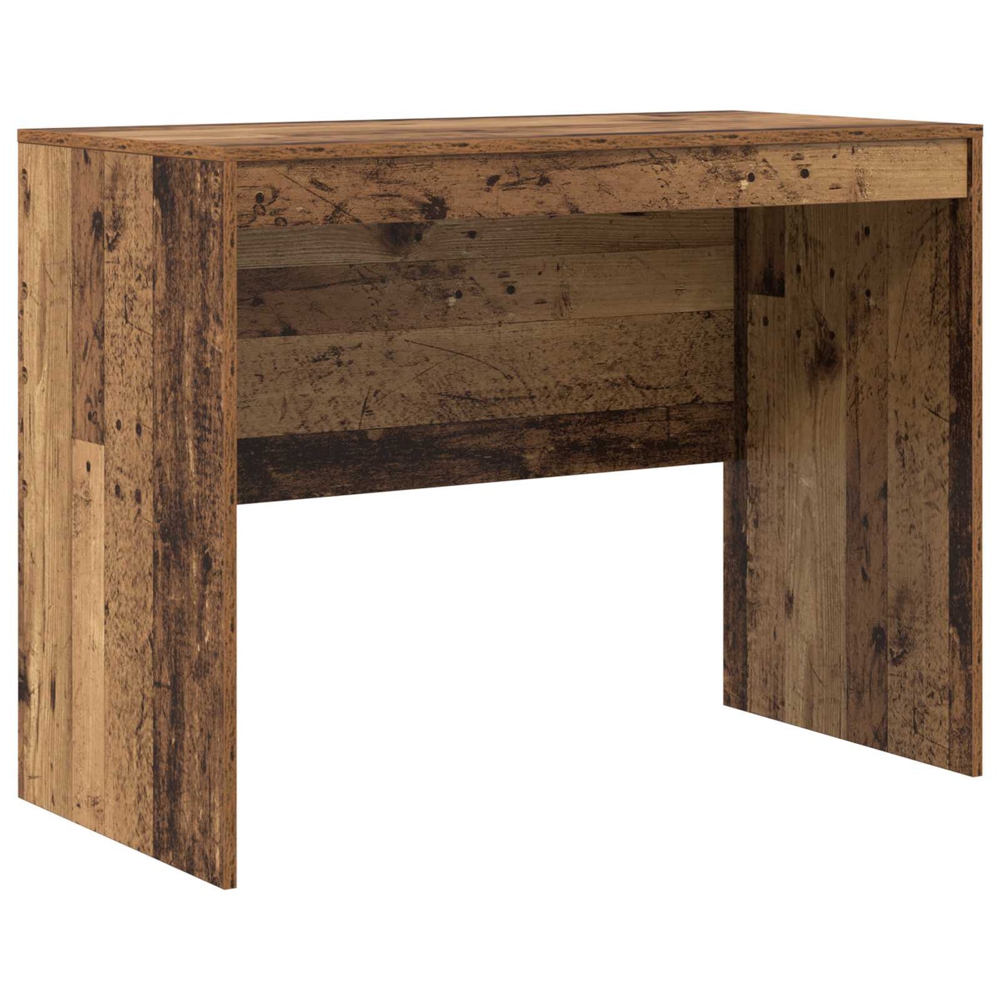 Bureau met lade 2 pcs Oudhout is nu te koop bij PeponiXL, paradijselijk wonen!