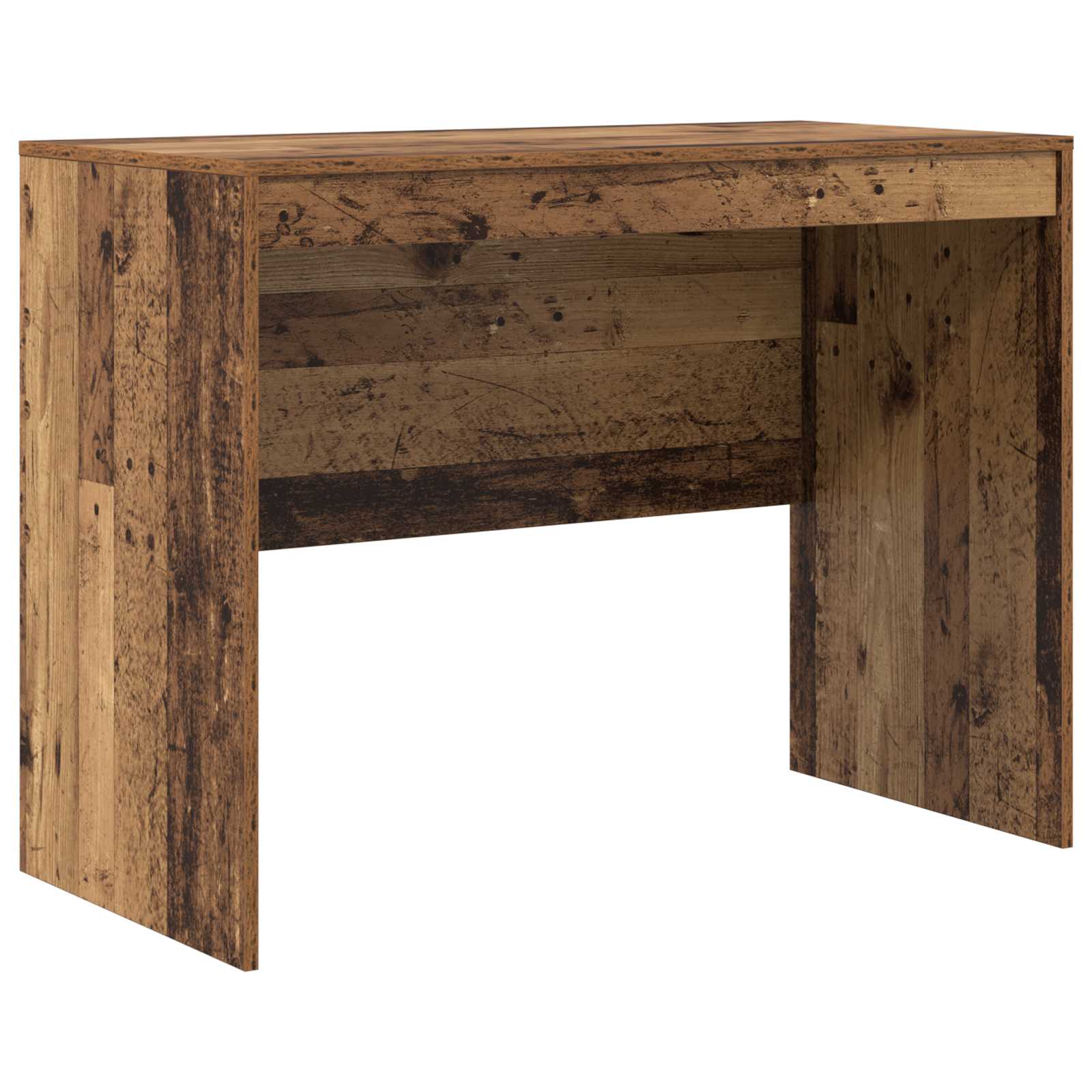 Bureau met lade 2 pcs Oudhout is nu te koop bij PeponiXL, paradijselijk wonen!