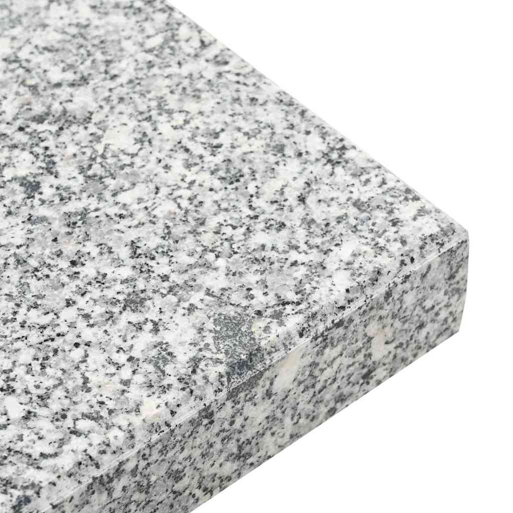 Parasolvoet 30kg Grijs Graniet Vierkant is nu te koop bij PeponiXL, paradijselijk wonen!