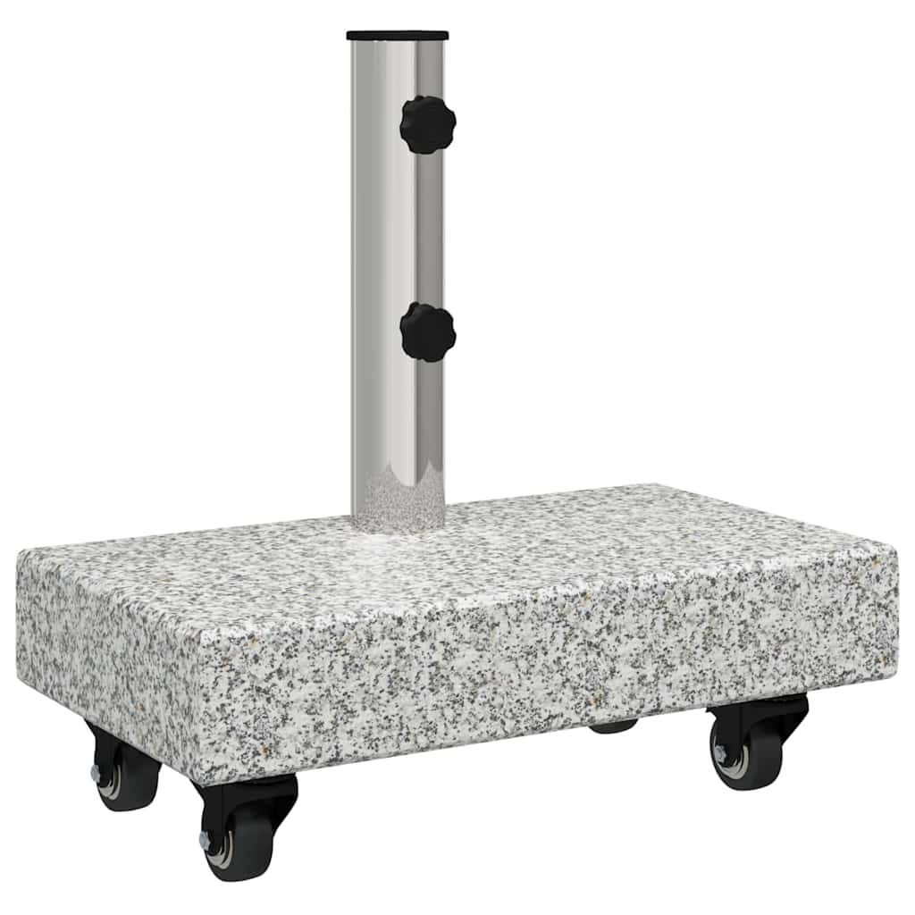 Parasolvoet Grijs 45 x 25 x 45 cm Graniet is nu te koop bij PeponiXL, paradijselijk wonen!