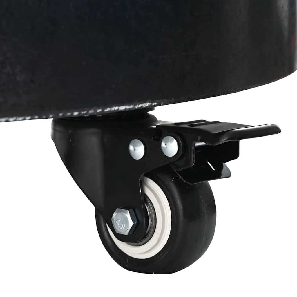 Parasolvoet Zwart 45 x 45 x 45 cm Graniet en RVS is nu te koop bij PeponiXL, paradijselijk wonen!