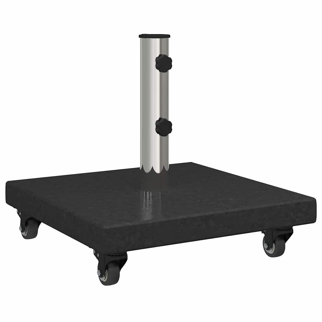 Parasolvoet 30kg Zwart Graniet Vierkant is nu te koop bij PeponiXL, paradijselijk wonen!