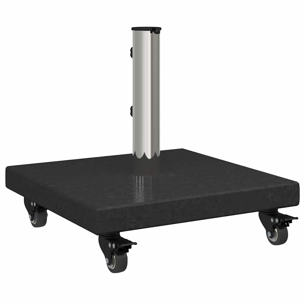 Parasolvoet 30kg Zwart Graniet Vierkant is nu te koop bij PeponiXL, paradijselijk wonen!