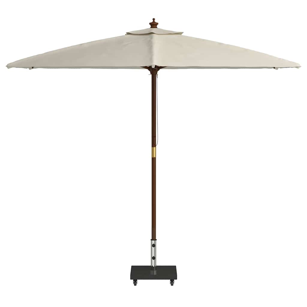 Parasolvoet 30kg Zwart Graniet Vierkant is nu te koop bij PeponiXL, paradijselijk wonen!