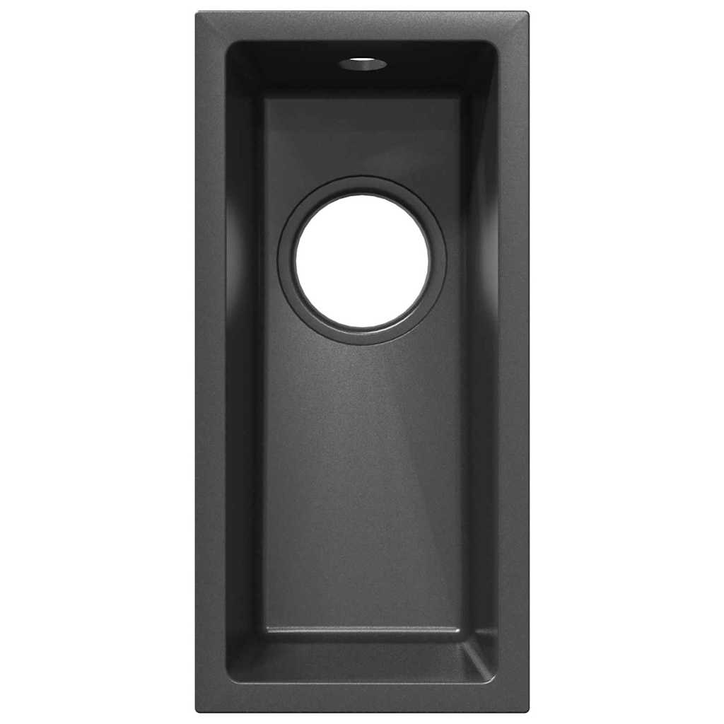 Keukenwasbak Grijs 21 x 44 x 14 cm Graniet is nu te koop bij PeponiXL, paradijselijk wonen!
