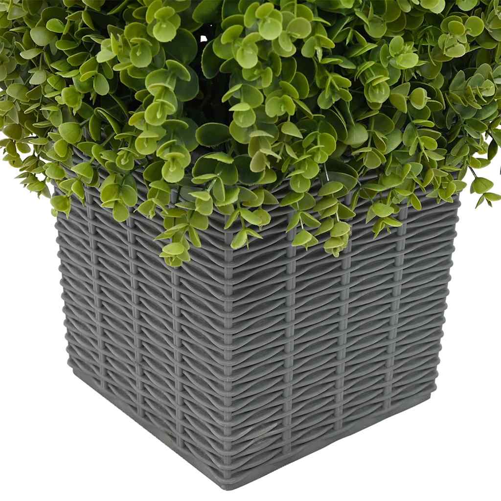 Eucalyptus Gras Toren Groen 27 x 27 x 90 cm Kunststof is nu te koop bij PeponiXL, paradijselijk wonen!