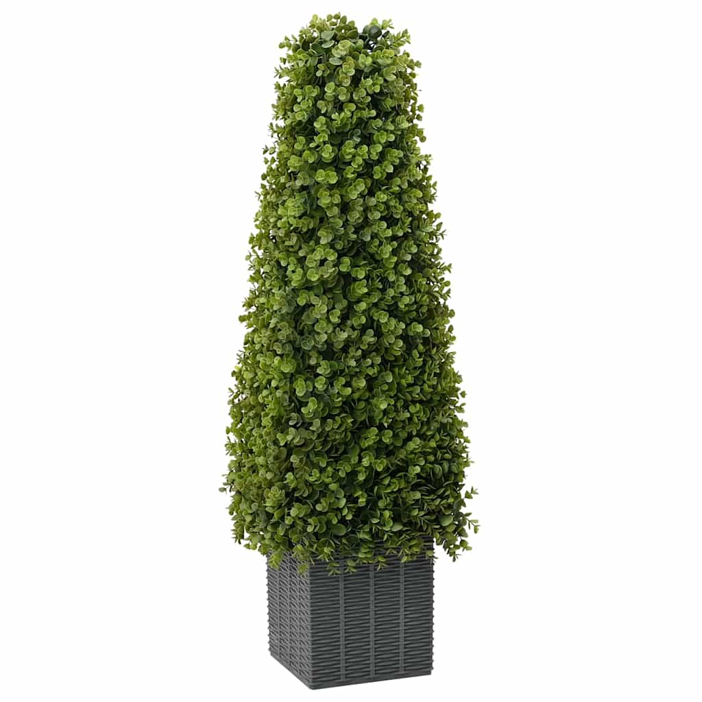 Eucalyptus Gras Toren Groen 27 x 27 x 90 cm Kunststof is nu te koop bij PeponiXL, paradijselijk wonen!