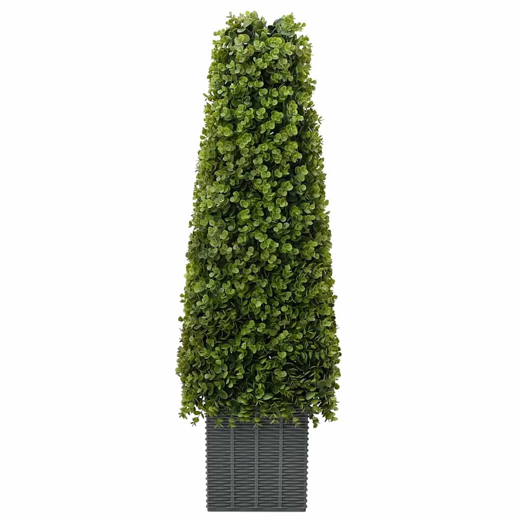 Eucalyptus Gras Toren Groen 27 x 27 x 90 cm Kunststof is nu te koop bij PeponiXL, paradijselijk wonen!