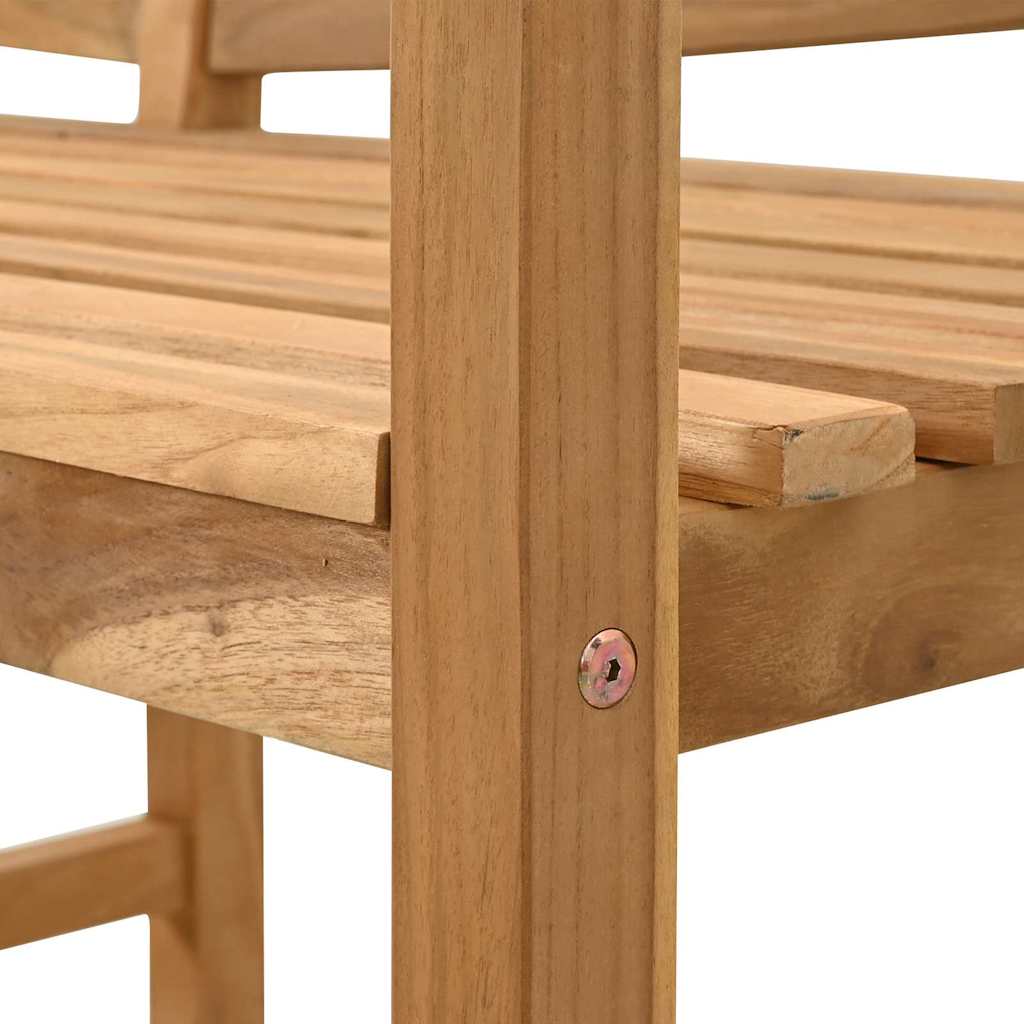 Bank Bruin 120 x 53,5 x 85 cm Massief teakhout is nu te koop bij PeponiXL, paradijselijk wonen!