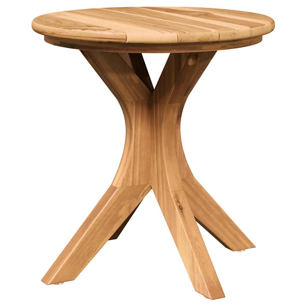 Bijzettafel Bruin 40 x 40 x 41 cm Massief Teakhout is nu te koop bij PeponiXL, paradijselijk wonen!