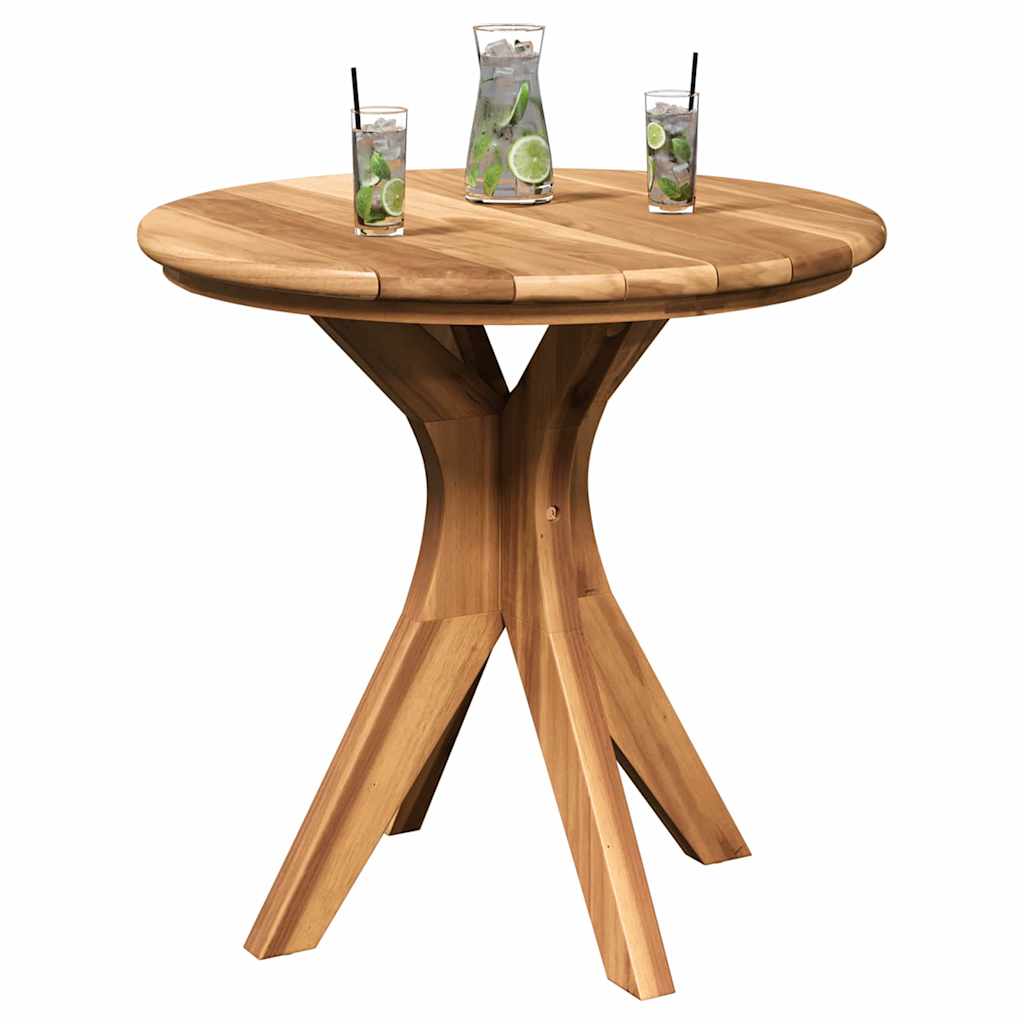 Bijzettafel Bruin 55 x 55 x 51 cm Massief Teakhout is nu te koop bij PeponiXL, paradijselijk wonen!