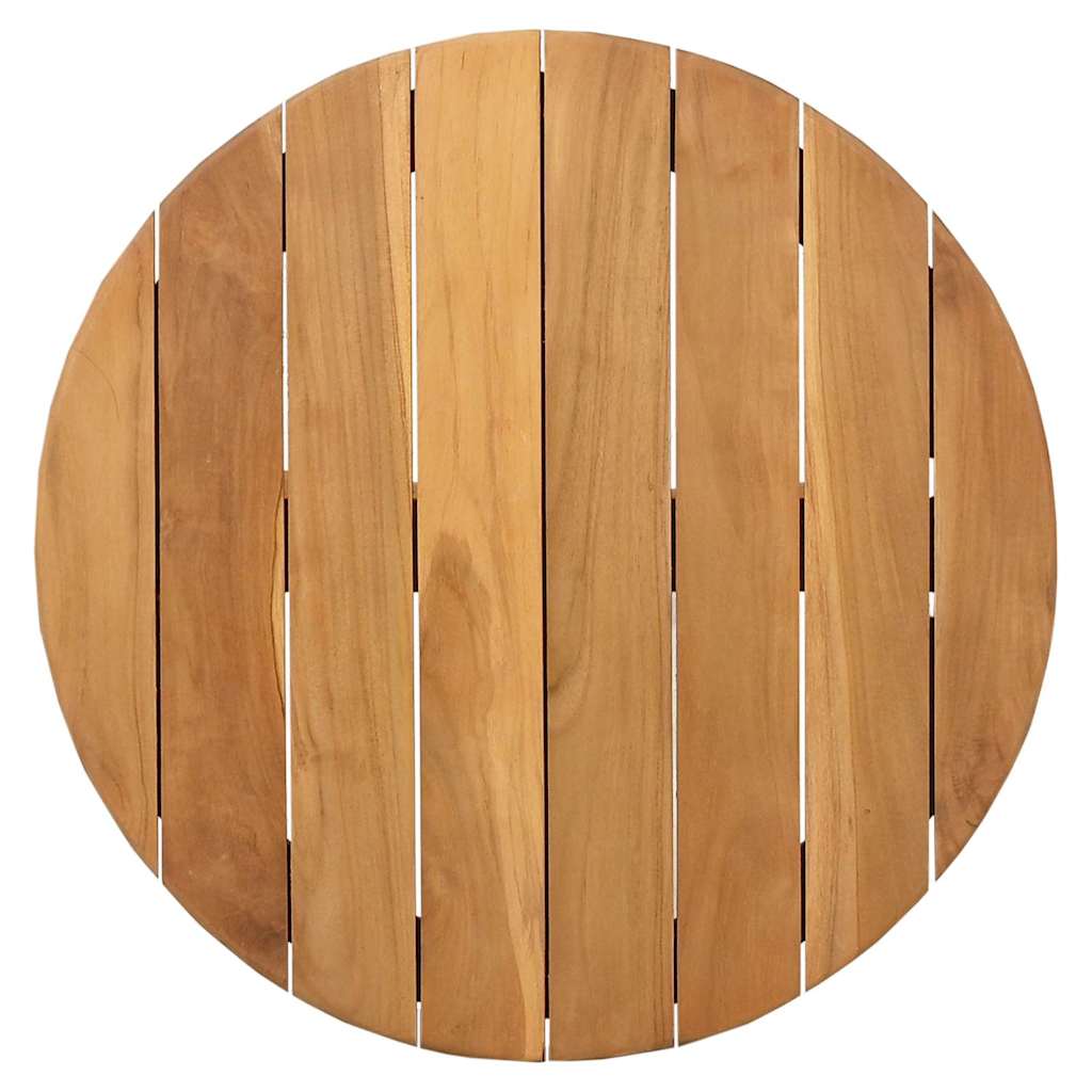 Bijzettafel Bruin 55 x 55 x 51 cm Massief Teakhout is nu te koop bij PeponiXL, paradijselijk wonen!