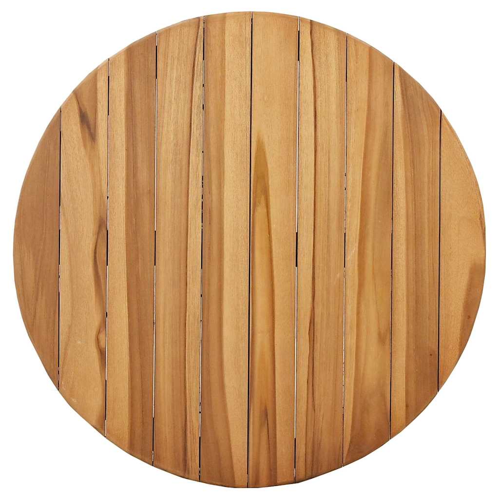 Bijzettafel Bruin 70 x 70 x 75 cm Massief Teakhout is nu te koop bij PeponiXL, paradijselijk wonen!