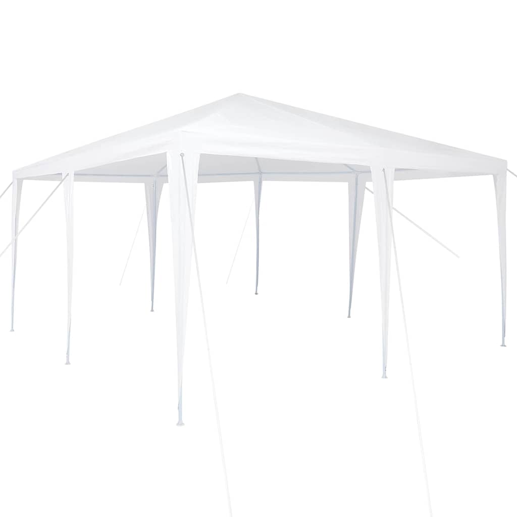 Partytent Wit 400 x 400 x 266 cm Polyethyleen en Staal is nu te koop bij PeponiXL, paradijselijk wonen!