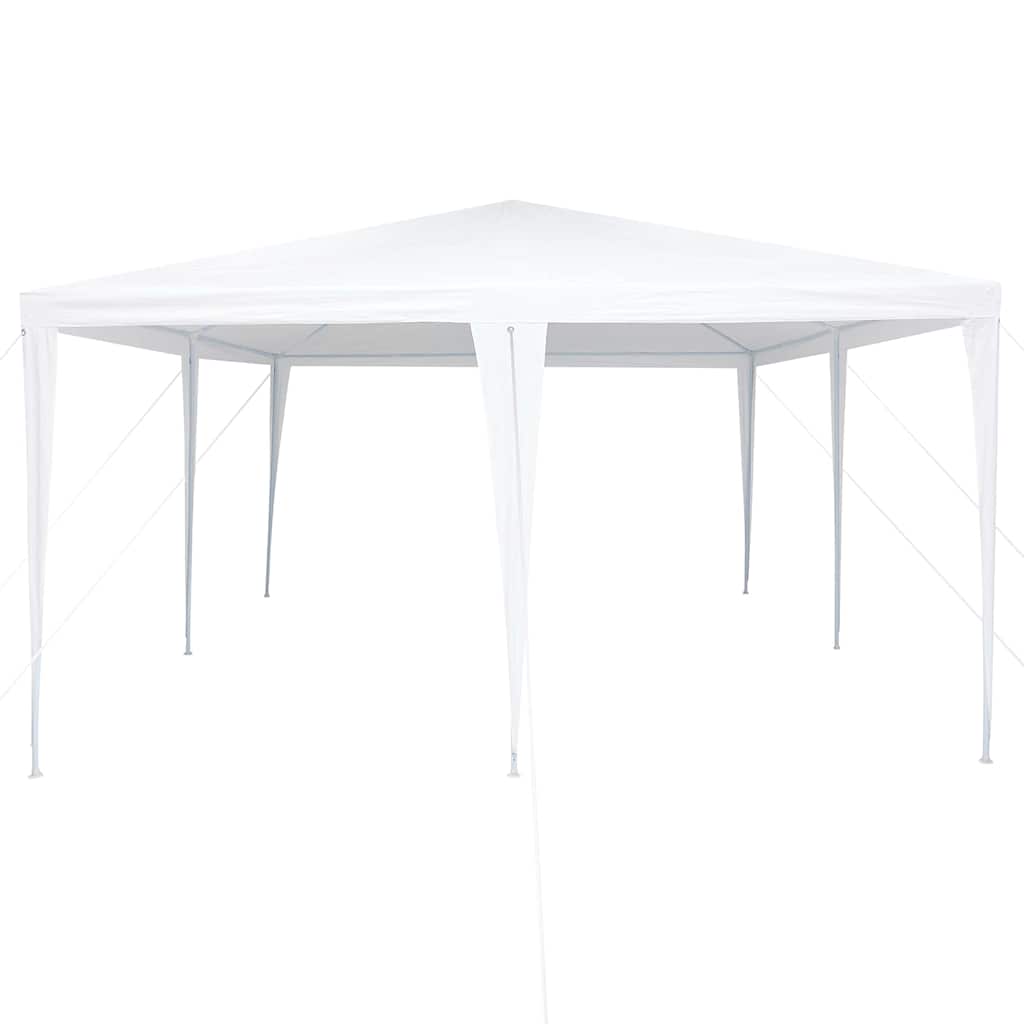 Partytent Wit 400 x 400 x 266 cm Polyethyleen en Staal is nu te koop bij PeponiXL, paradijselijk wonen!