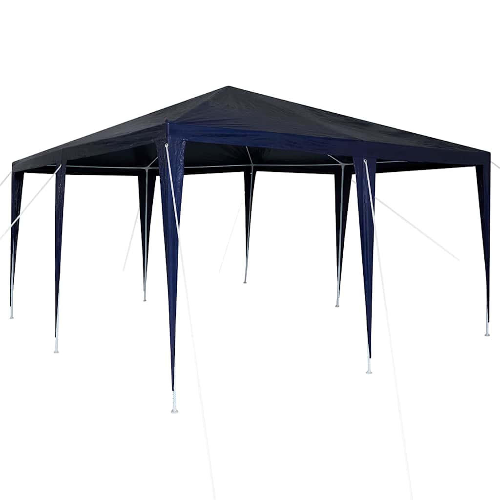 Partytent Blauw 400 x 400 x 266 cm Polyethyleen en Staal is nu te koop bij PeponiXL, paradijselijk wonen!