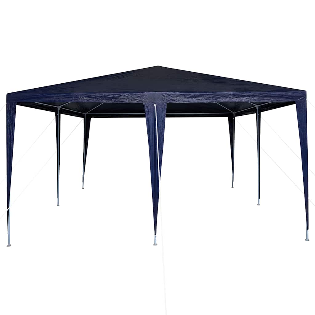 Partytent Blauw 400 x 400 x 266 cm Polyethyleen en Staal is nu te koop bij PeponiXL, paradijselijk wonen!