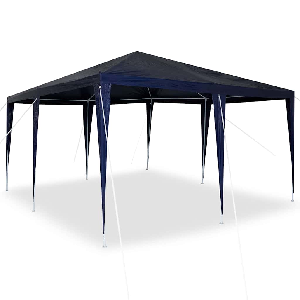 Partytent Blauw 400 x 400 x 266 cm Polyethyleen en Staal is nu te koop bij PeponiXL, paradijselijk wonen!