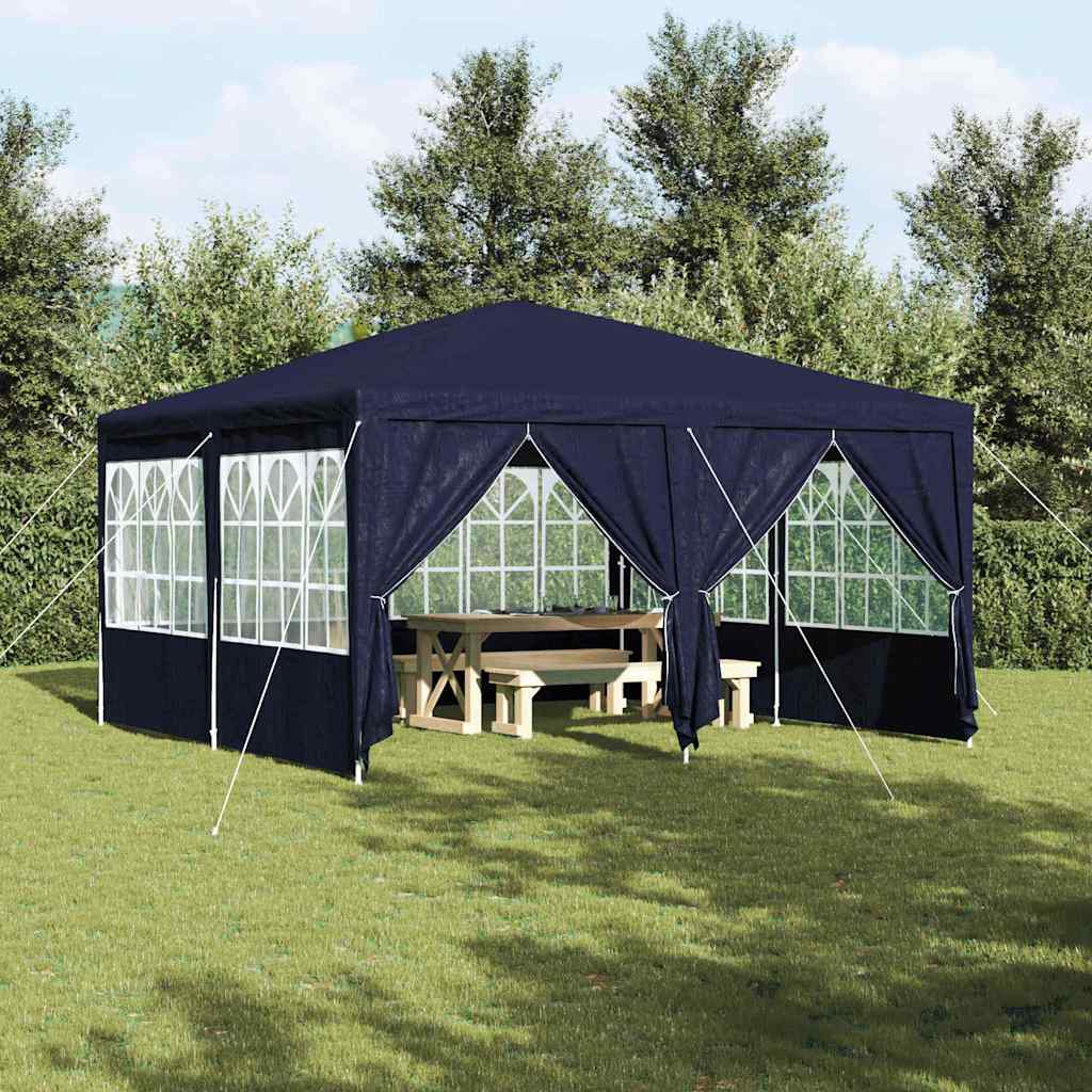Partytent Blauw 400 x 400 x 266 cm Polyetheen is nu te koop bij PeponiXL, paradijselijk wonen!
