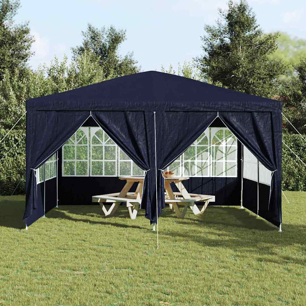 Partytent Blauw 400 x 400 x 266 cm Polyetheen is nu te koop bij PeponiXL, paradijselijk wonen!