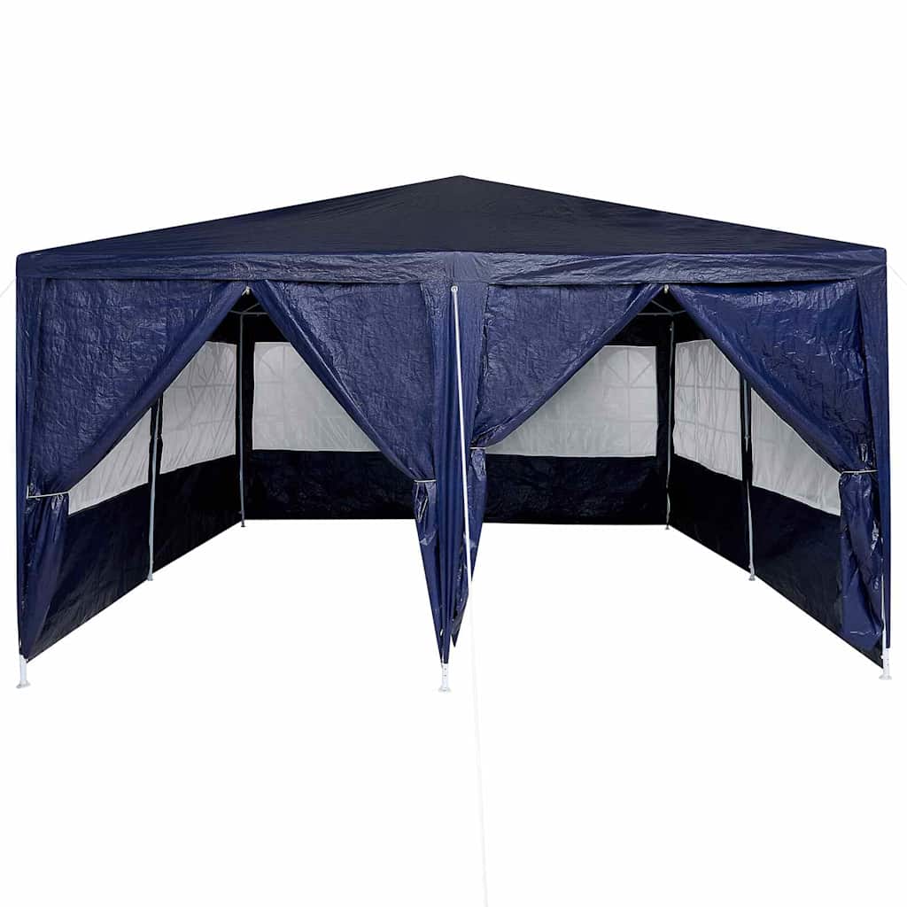 Partytent Blauw 400 x 400 x 266 cm Polyetheen is nu te koop bij PeponiXL, paradijselijk wonen!