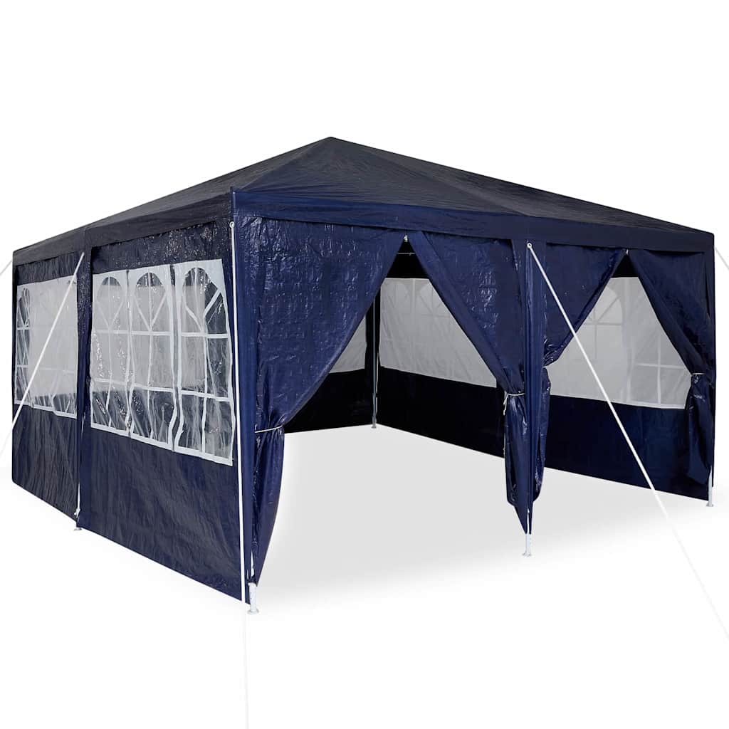 Partytent Blauw 400 x 400 x 266 cm Polyetheen is nu te koop bij PeponiXL, paradijselijk wonen!
