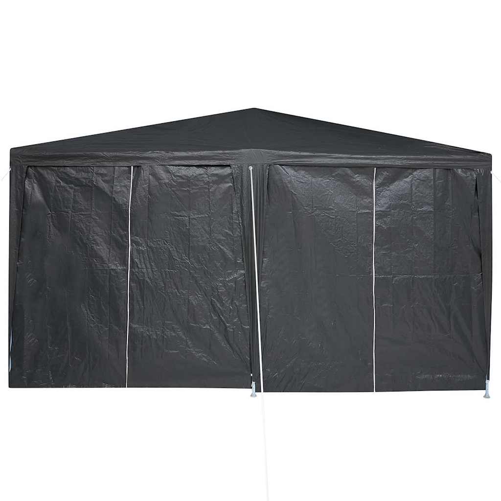 Partytent Antraciet 400 x 400 x 266 cm Polyetheen is nu te koop bij PeponiXL, paradijselijk wonen!
