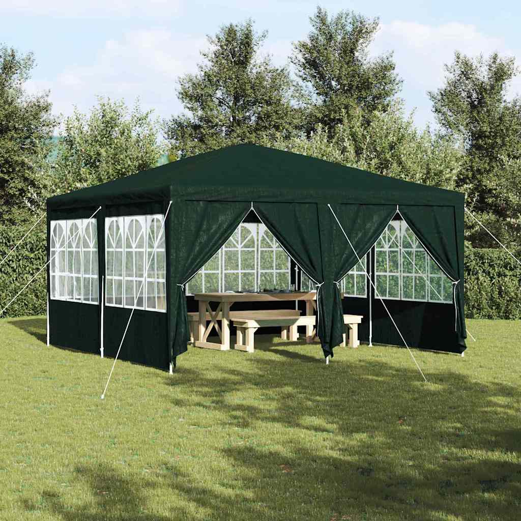 Partytent Groen 400 x 400 x 266 cm Polyetheen is nu te koop bij PeponiXL, paradijselijk wonen!