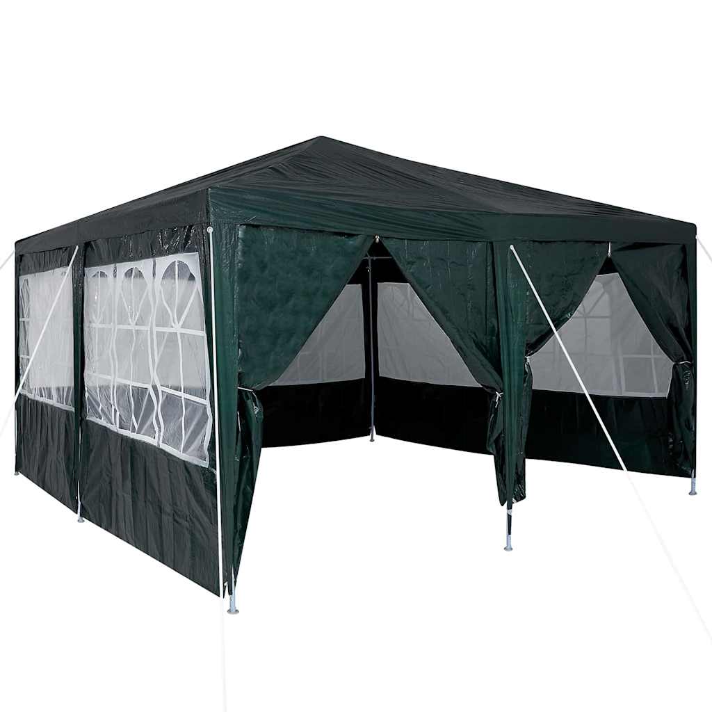 Partytent Groen 400 x 400 x 266 cm Polyetheen is nu te koop bij PeponiXL, paradijselijk wonen!
