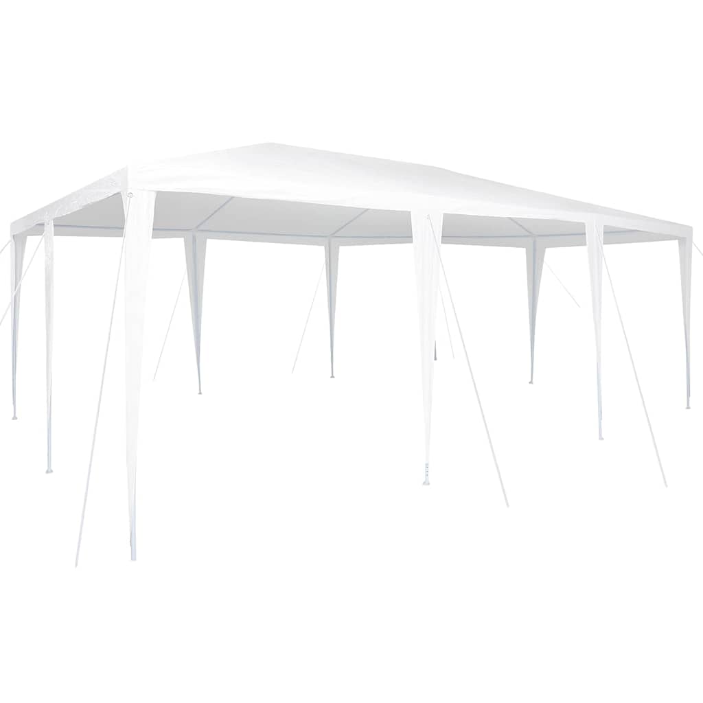 Partytent Wit 600 x 400 x 266 cm Polyethyleen en Staal is nu te koop bij PeponiXL, paradijselijk wonen!