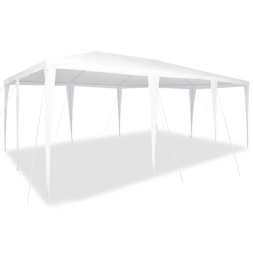 Partytent Wit 600 x 400 x 266 cm Polyethyleen en Staal is nu te koop bij PeponiXL, paradijselijk wonen!