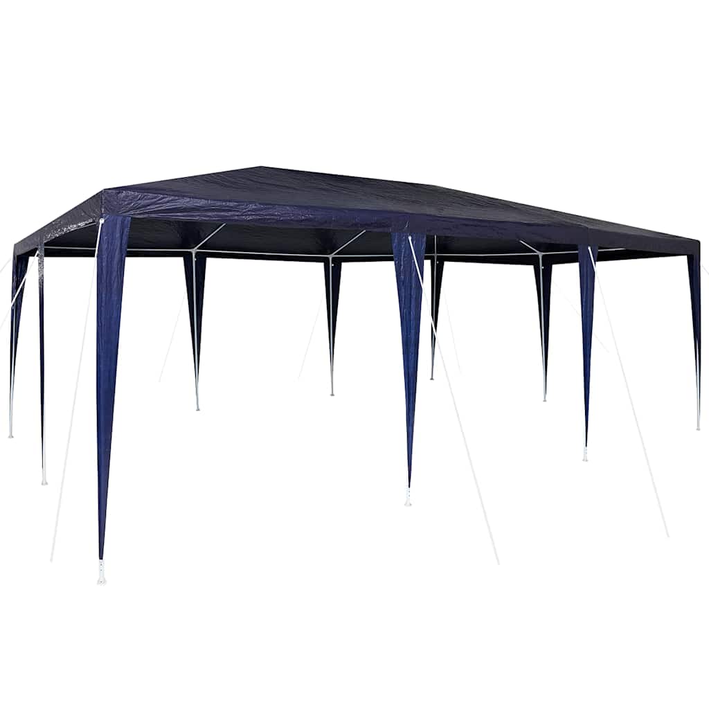 Partytent Blauw 600 x 400 x 266 cm Polyethyleen en Staal is nu te koop bij PeponiXL, paradijselijk wonen!