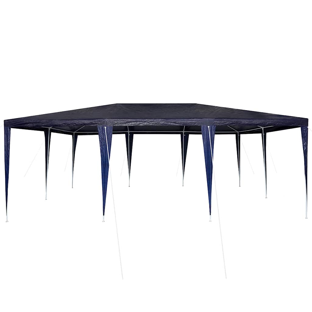 Partytent Blauw 600 x 400 x 266 cm Polyethyleen en Staal is nu te koop bij PeponiXL, paradijselijk wonen!