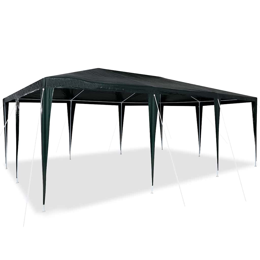 Partytent Groen 600 x 400 x 266 cm Polyethyleen en Staal is nu te koop bij PeponiXL, paradijselijk wonen!