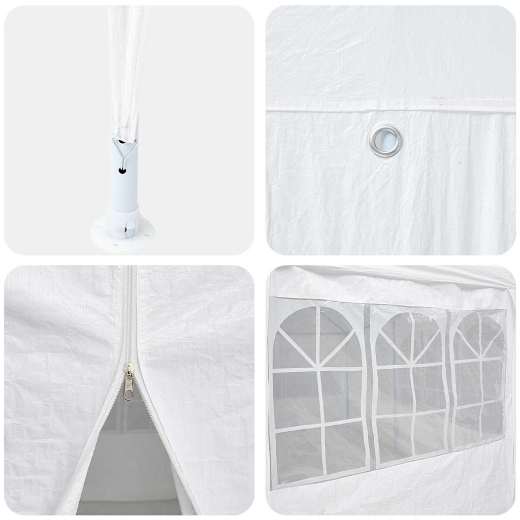 Partytent Wit 600 x 400 x 266 cm Polyetheen is nu te koop bij PeponiXL, paradijselijk wonen!