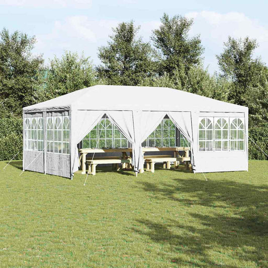 Partytent Wit 600 x 400 x 266 cm Polyetheen is nu te koop bij PeponiXL, paradijselijk wonen!