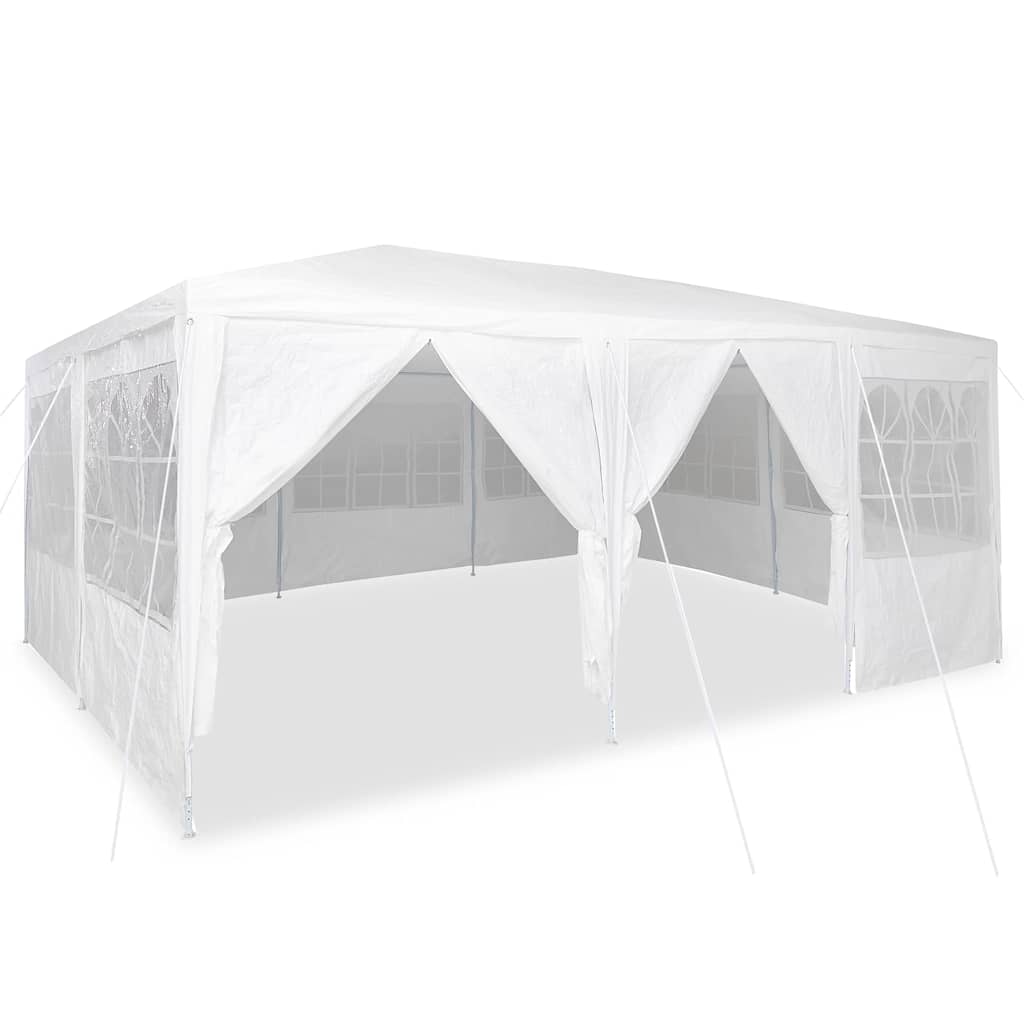 Partytent Wit 600 x 400 x 266 cm Polyetheen is nu te koop bij PeponiXL, paradijselijk wonen!