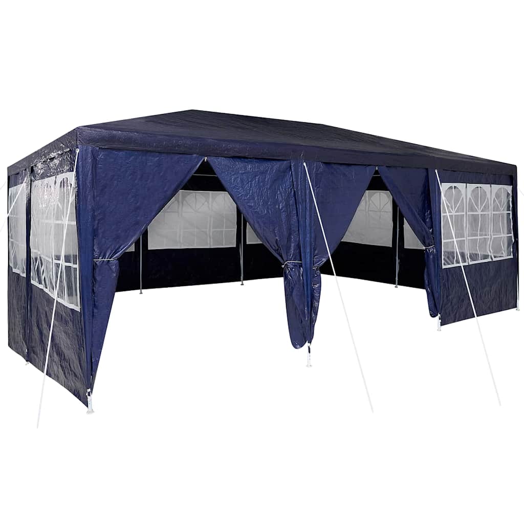 Partytent Blauw 600 x 400 x 266 cm Polyetheen is nu te koop bij PeponiXL, paradijselijk wonen!